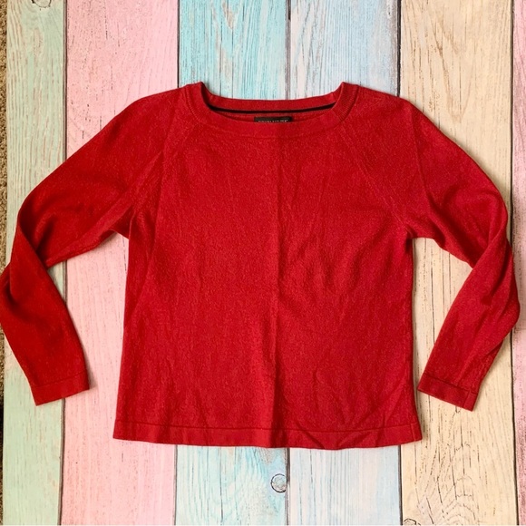 Red banana republic 100% merino wool sweater size medium - Picture 2 of 7